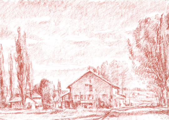 Nr. 01 - Alte Mühle (Willy Hug 1910 - 1996)