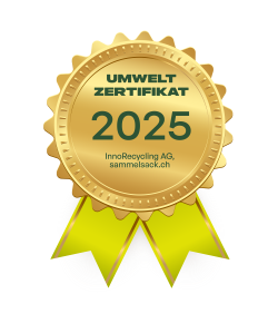 Umweltzertifikat 2025 Bring Plastic Back